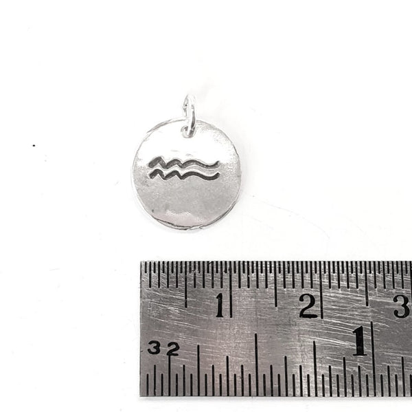 Aquarius Medallion Ring