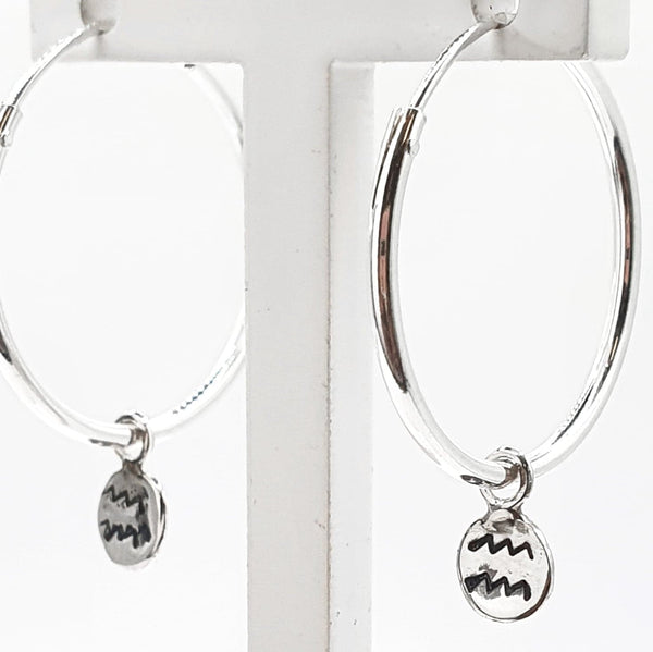 Aquarius Tiny Stars Hoops