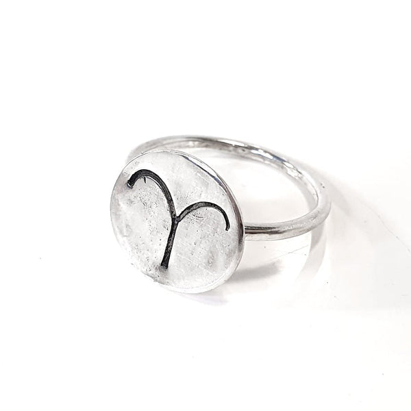 Aries Medallion Ring