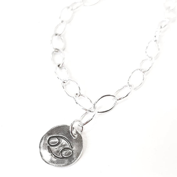 Cancer Medallion Bracelet