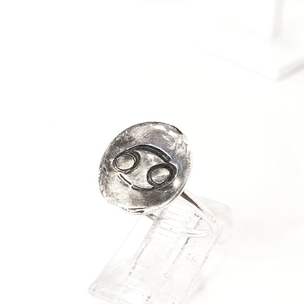 Cancer Medallion Ring