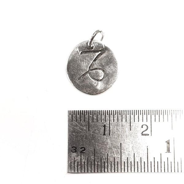 Capricorn Medallion Earrings
