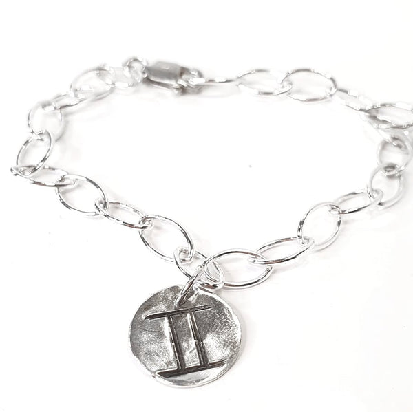 Gemini Medallion Bracelet