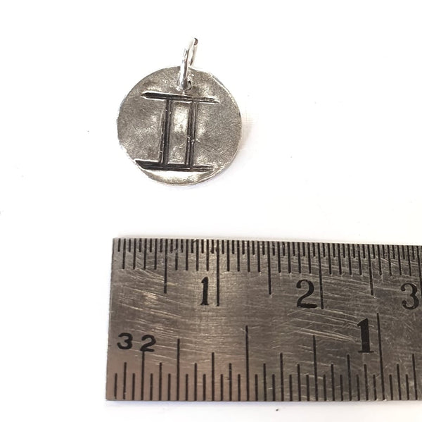 Gemini Medallion Earrings
