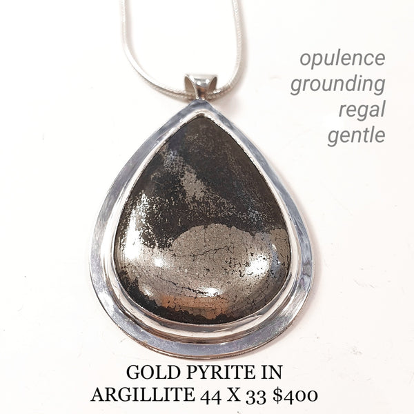 GOLD PYRITE IN ARGILLITE