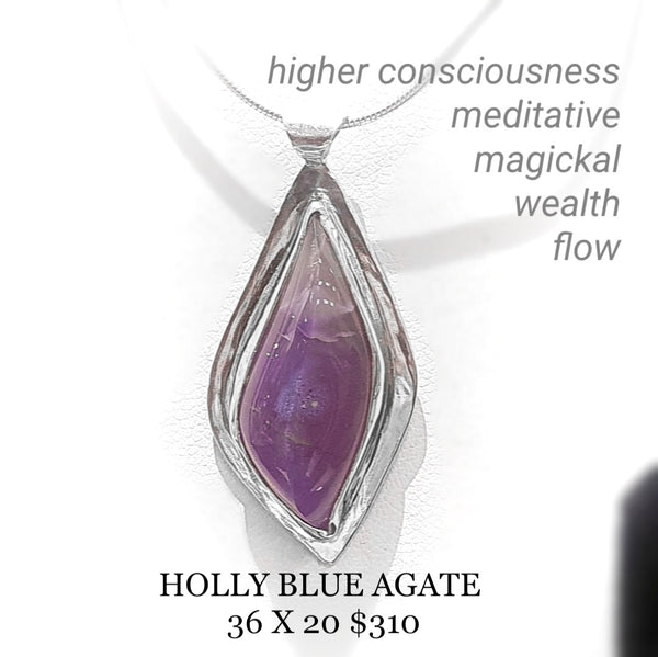 HOLLY BLUE AGATE