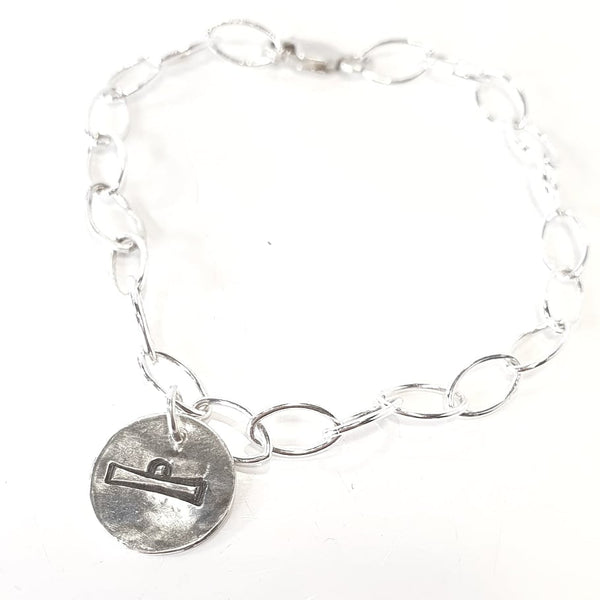 Libra Medallion Bracelet
