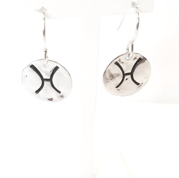 Pisces Medallion Earrings