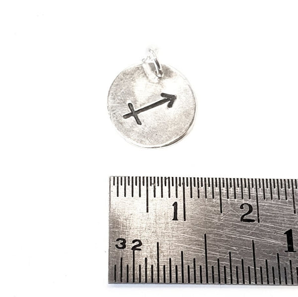 Sagittarius Medallion Earrings