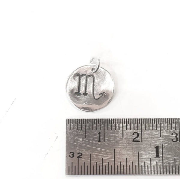 Scorpio Medallion Earrings