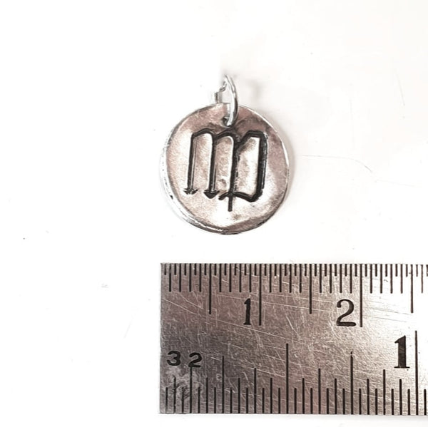 Virgo Medallion Earrings