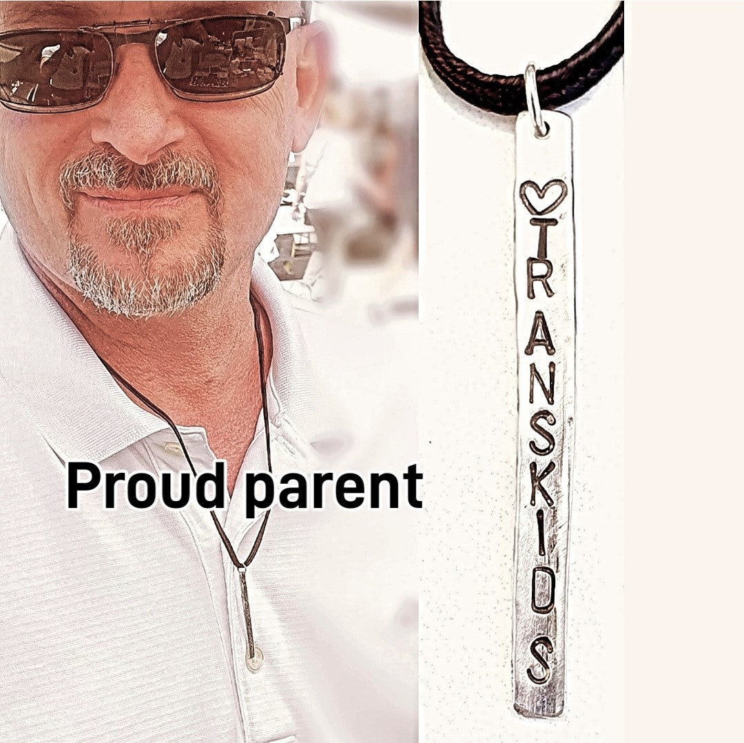 LOVE TRANS KIDS - Pride Amulet