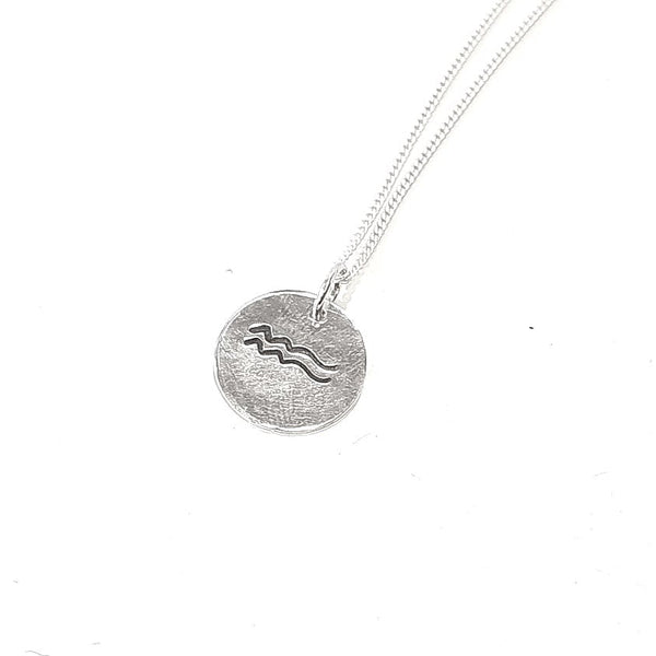 Aquarius Medallion Necklace