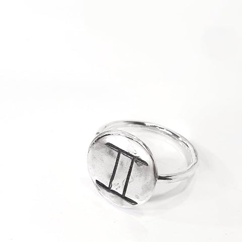 Gemini Medallion Ring