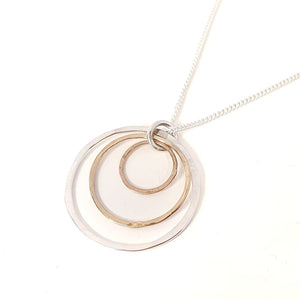 Golden Dream Circle Necklace