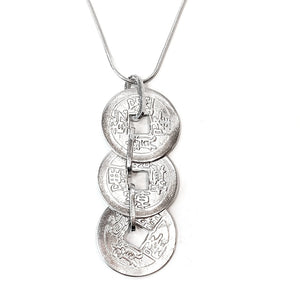 Prosperity Coin (Large) - Feng Shui Necklace