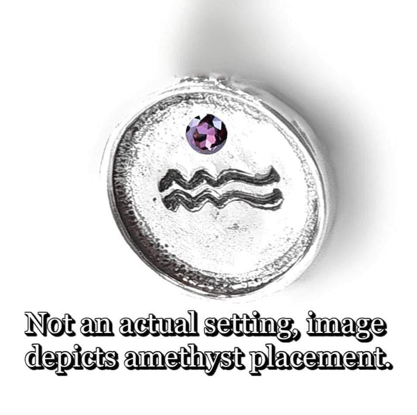 Aquarius Sigil Necklace